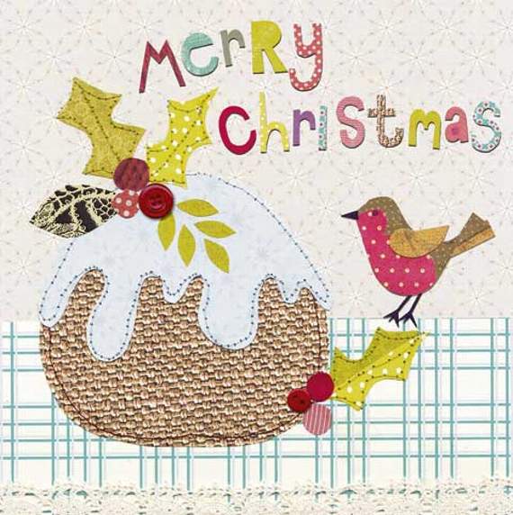 The card that she created.