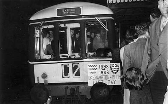 The last ever train to Bude.