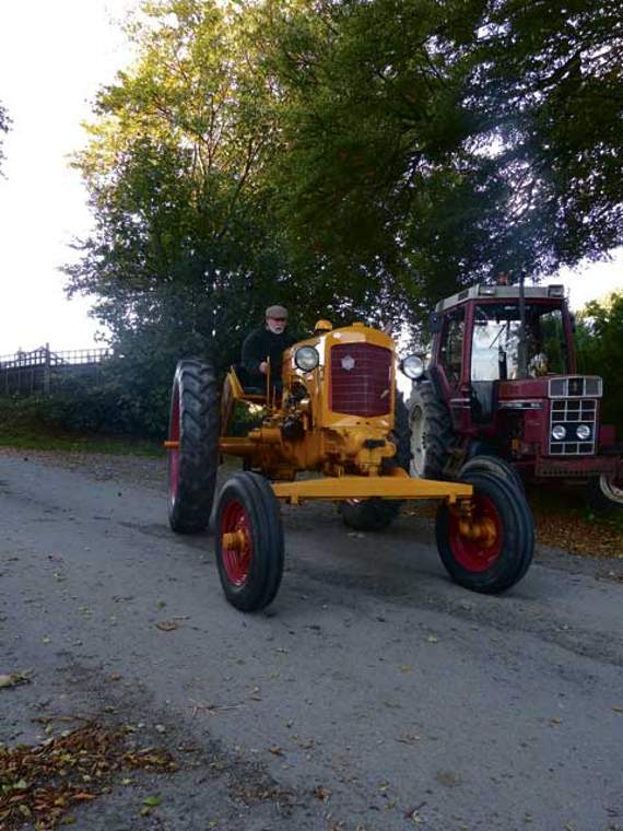 The 1947 Minneapolis Moline, owned by David Mounce, was awarded best tractor of the day. Picture: Elias O'Neill