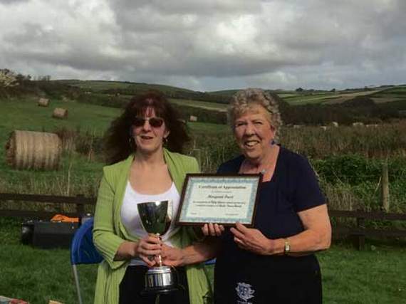 Bridget Inch and Margaret Frost.