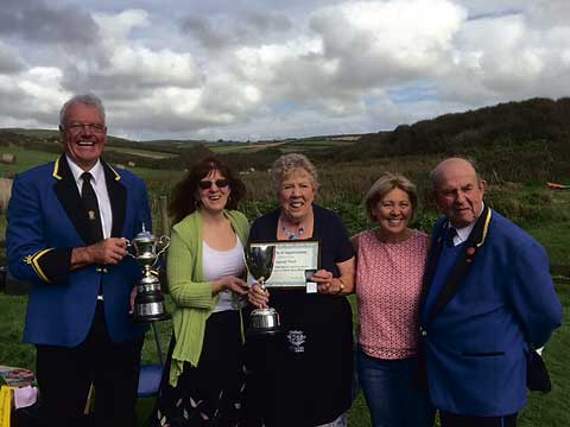 From left: Phil Alexander, Bridget Inch, Margaret Frost, Michelle Frost (Margaret’s Daughter), Michael Inch.