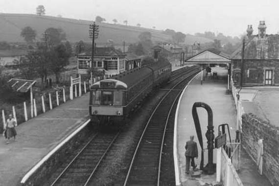 Launceston Station afternoon train to Halwill. Picture: Andrew Bird