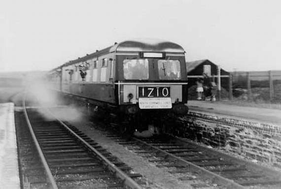 The last train through Delabole, taken by former Delabole resident David Stacey.