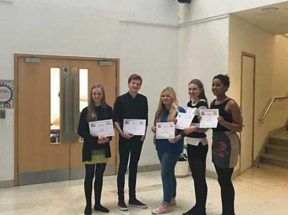 Budehaven third prize winners.