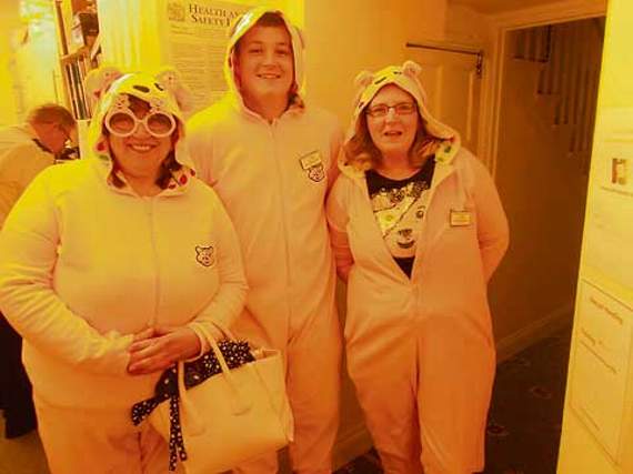 Sharon Ravenscroft, Ben Larkworthy and Tracey Berridge.