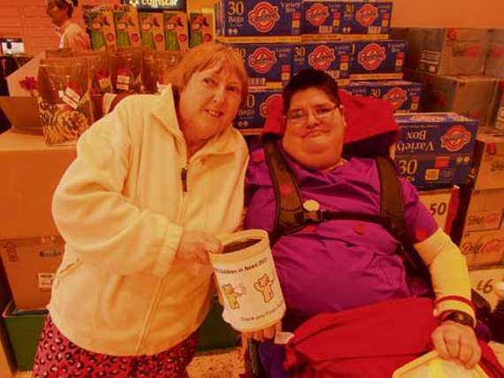 Burdon Grange Care Home raise £1,500 for Children in Need