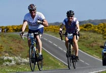 Couple sign up for 100-mile charity cycling challenge