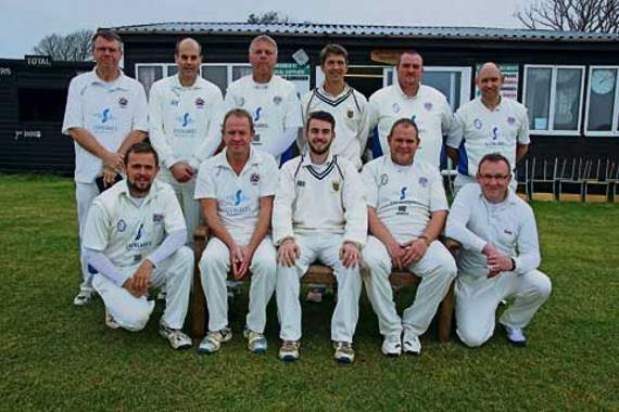 South Petherwin’s first team’s vital clash with fellow strugglers Callington was called off on Saturday. This weekend they welcome St Austell seconds. Pictured are the team in their kit sponsored by Stenlake’s Ltd. Front row from left are: Ian Clements, Andrew Yelland, Paul Clements, James Cawsey, Gareth Clements and Mike Townsend. Front row from left are:?Martin Stenlake, Adrian Warne, Jacob Masters, Phil Pridham and Sam Payne. Picture: Paul Hamlyn