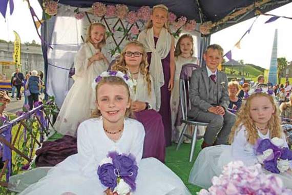 Bude Carnival royalty 2017.