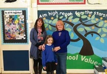 Donation made to school in memory of pupil’s late grandfather