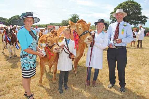 Jo Smith from Wainhouse Corner who won Supreme Champion.