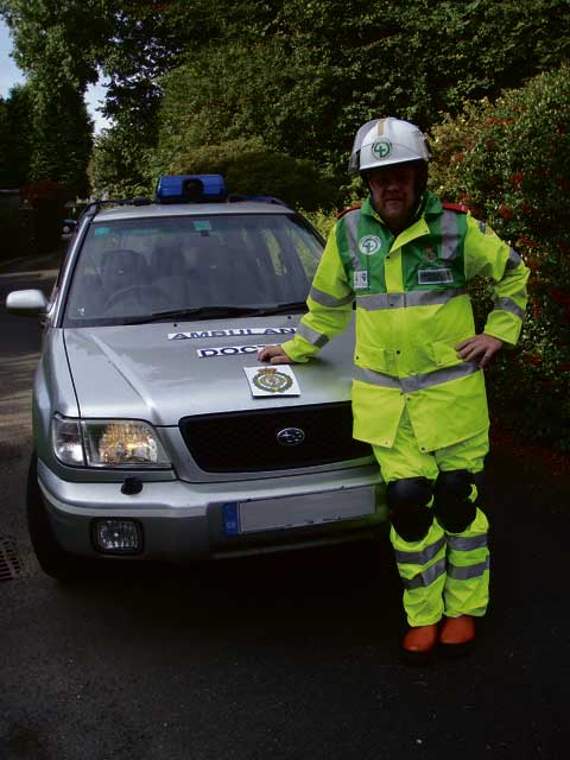 Dr David Hillebrandt provides medical cover on behalf of BASICS Devon in Holsworthy.