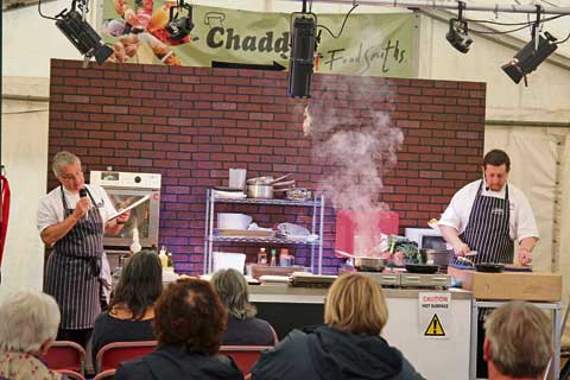 A series of food demos were held over the weekend. Pictures: Paul Hamlyn
