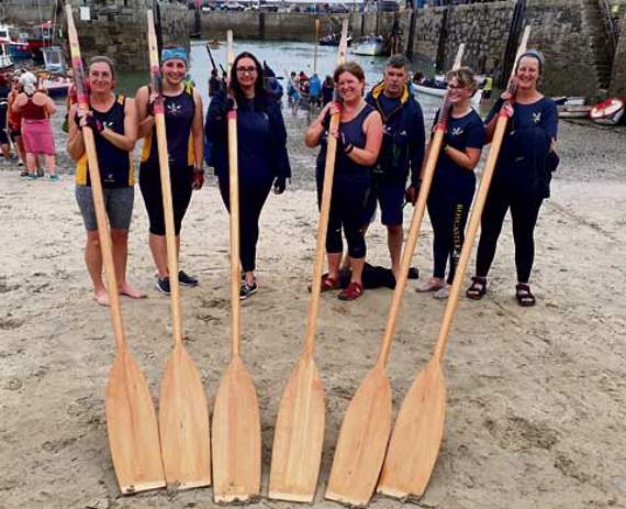 The B team halved their finishing time from the World Championships on the Isles of Scilly from 90th to 45th.