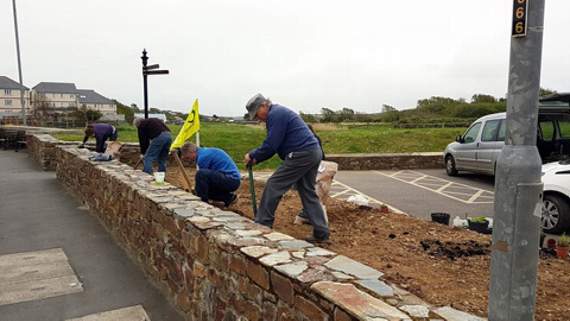 The bed will provide a variety of produce for the people in Bude.