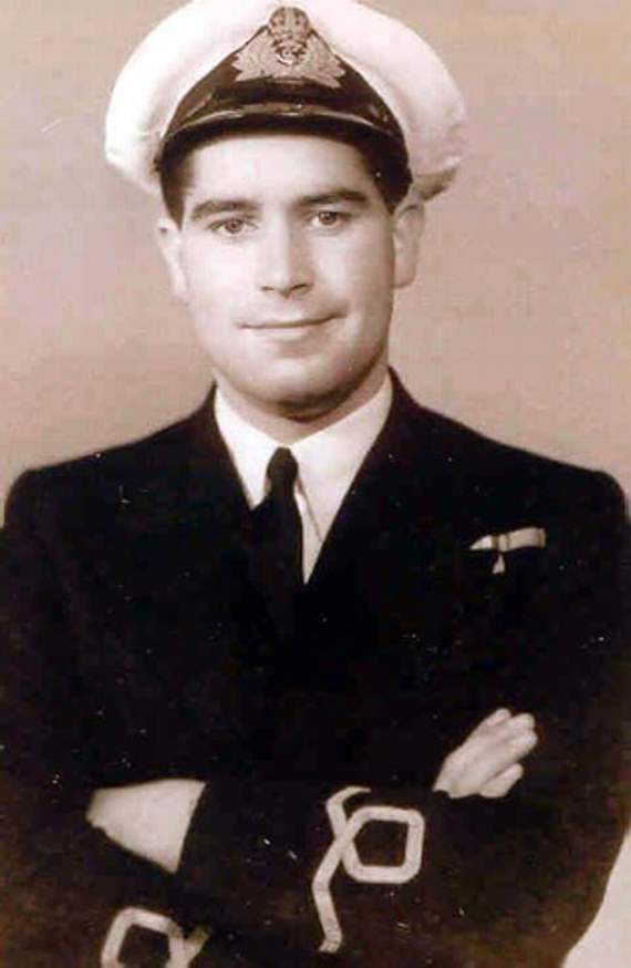 Stan in the Royal Navy.