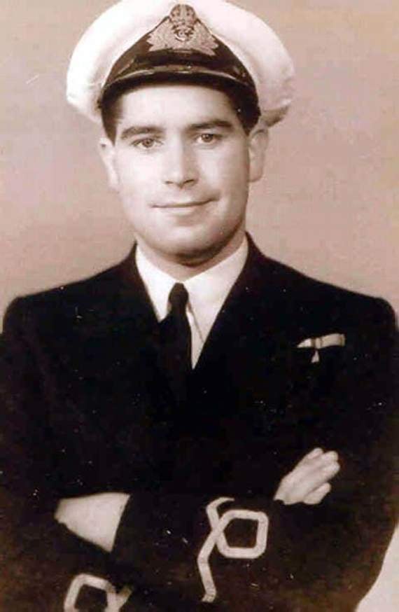 Stan in the Royal Navy.