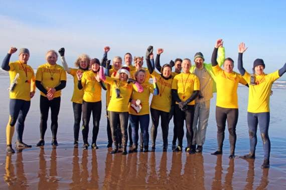 Bude Surf Life Saving Club’s beach safety volunteers kept everyone safe. Picture: Paul Hamlyn