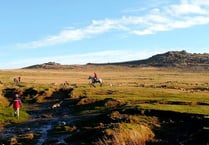 Onlookers make allegations after hunting party seen on Bodmin Moor