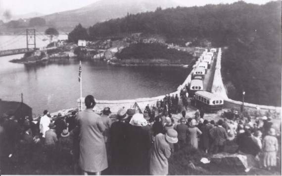 Reopening of Burrator in the 1920s. Picture: SWW Archves