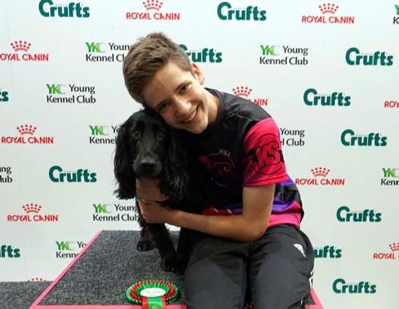 Podium place for Crufts competitors