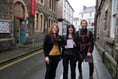 Mary walks from Holsworthy to Okehampton library to raise funds for charity