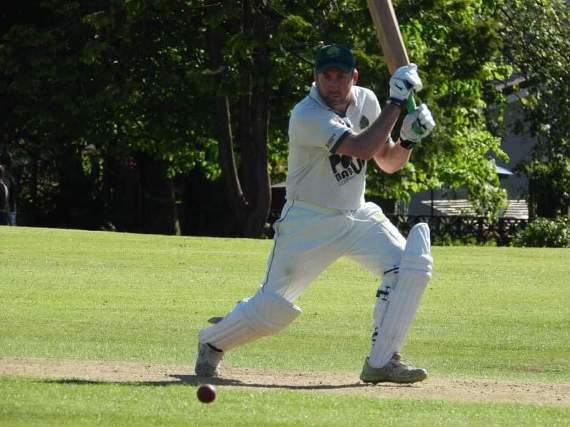 Holsworthy's Jack May, who smashed 101 not out against St Minver. Picture: Kerry Wilcox