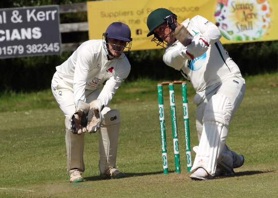 Ryan Brown made a useful contribution in the middle order.