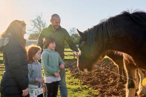 Monty Halls and his family had a magical day at Heligan. It's one of the places featured in a new series of films from Historic England to show how the country's heritage has been helped by the Culture Recovery Fund. Photo Artur Tixiliski