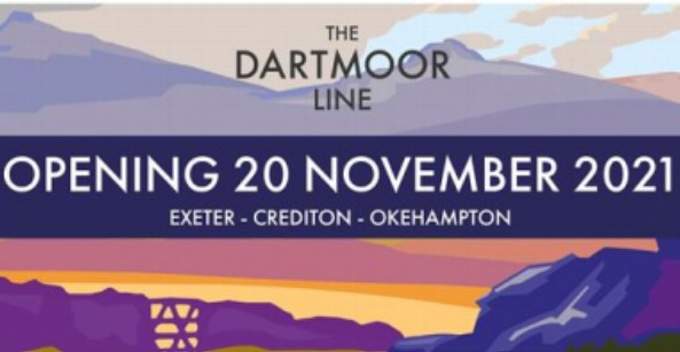The official opening of the Dartmoor Line to the public is on Saturday (November 20).