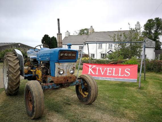 Just one of the 83 tractors going up for auction in the biggest sale of its kind this weekend