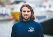 Cornish green ambassador with role in the climate conference recycles ocean waste plastic