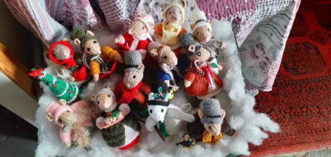 There were 20 different stalls at the Week St Mary Christmas Fair