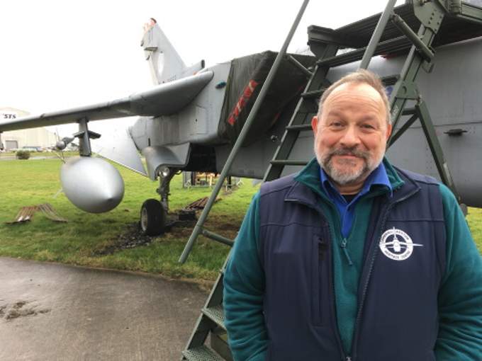 Richard Spencer-Breeze, director of the Cornwall Aviation Heritage Centre. Picture: Richard Whitehouse/LDRS