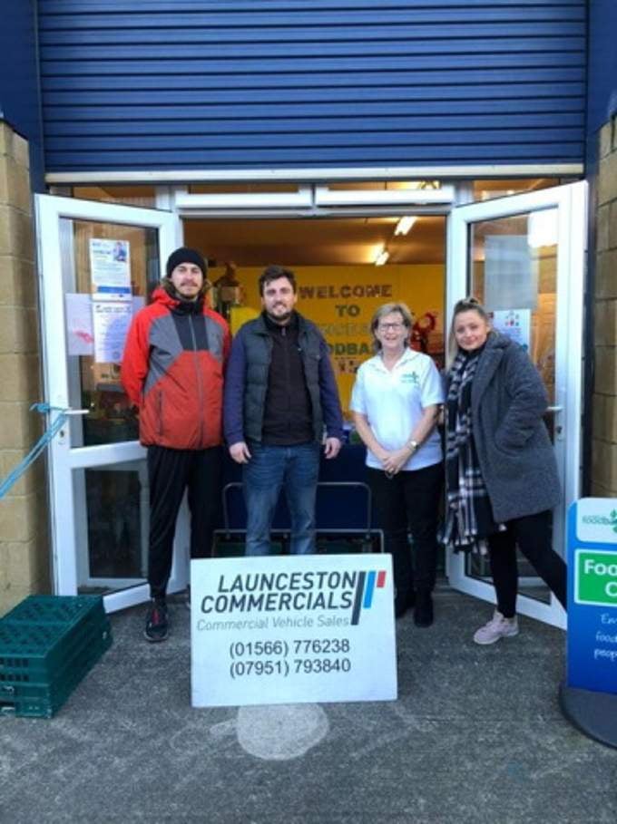 Launceston Commercials provided items for the Christmas hampers
