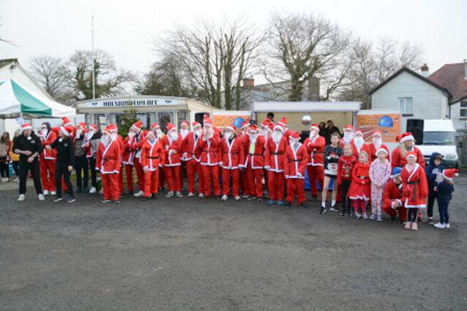 There was music at the club and a visit from Father Christmas with food being served and a Christmas draw providing, a very entertaining morning. Picture: Rodney Parrish