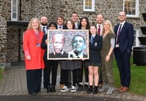 Proud Budehaven students show off art