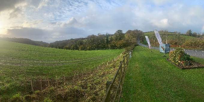 345 trees have been planted at Tregoad Holiday Park, near Looe