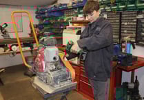 Liskeard college take part in take your child to work day