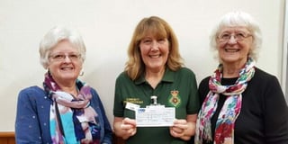 Charity of the year chosen fro Bude WI