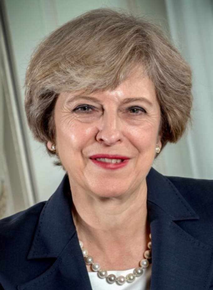 Former Prime Minister Theresa May is backing the new NHS campaign. Picture: Controller of Her Majesty's Stationery Office