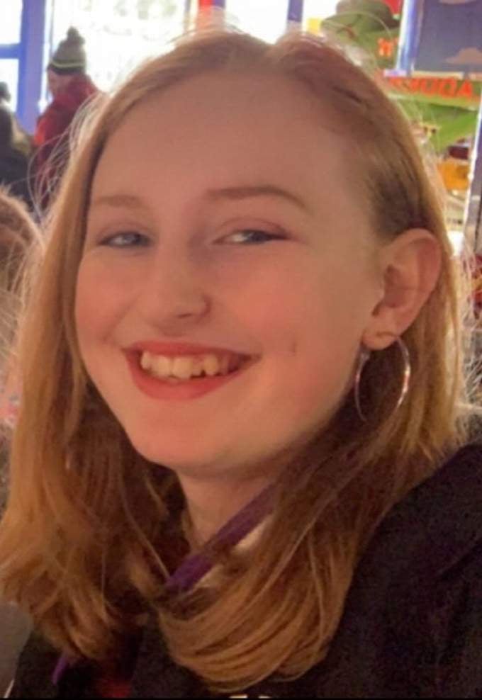 Sophie Smith went missing at 7pm last night.