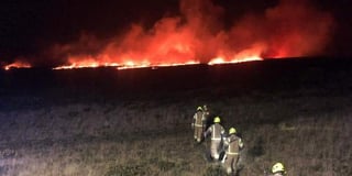 Arson is suspected over blaze which tore through a nature reserve near Bodmin
