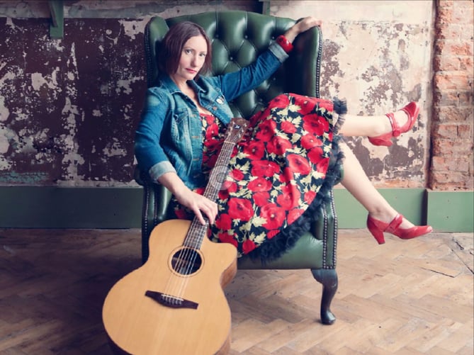 Sarah Saville is appearing in Petersfield on Friday