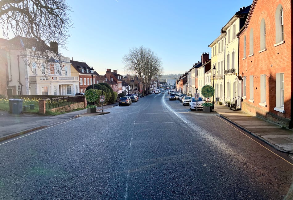 <p>Councillors also rejected Surrey County Council’s proposed 20mph limit ‘gateway’ signs in Castle Street last Thursday – instead recommending an alternative cast iron post design by Cllr George Hesse (pictured)</p>