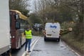 Storm Eunice hits West Somerset