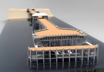 It's a small world - as pier comes back to life