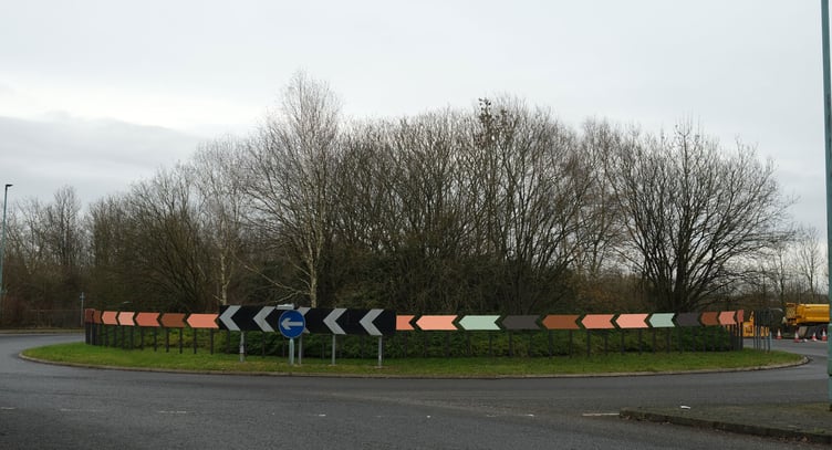 Artists’ impressions of two sculptures to be installed around Lydney harbour