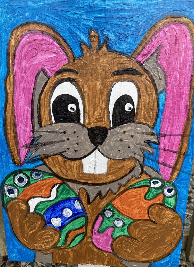 Tavistock Sensory Garden Easter competition 2