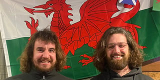 Mind games: Pair’s hairy stunt raises £7K for charity